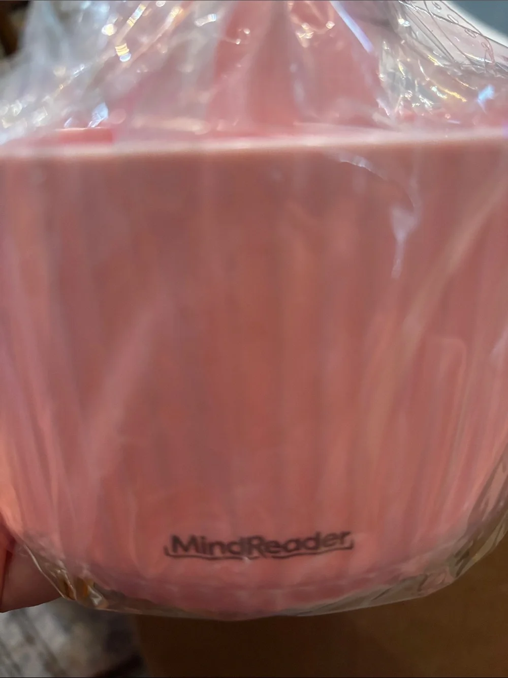 Pink Makeup Organizer - Compact Cosmetic Storage